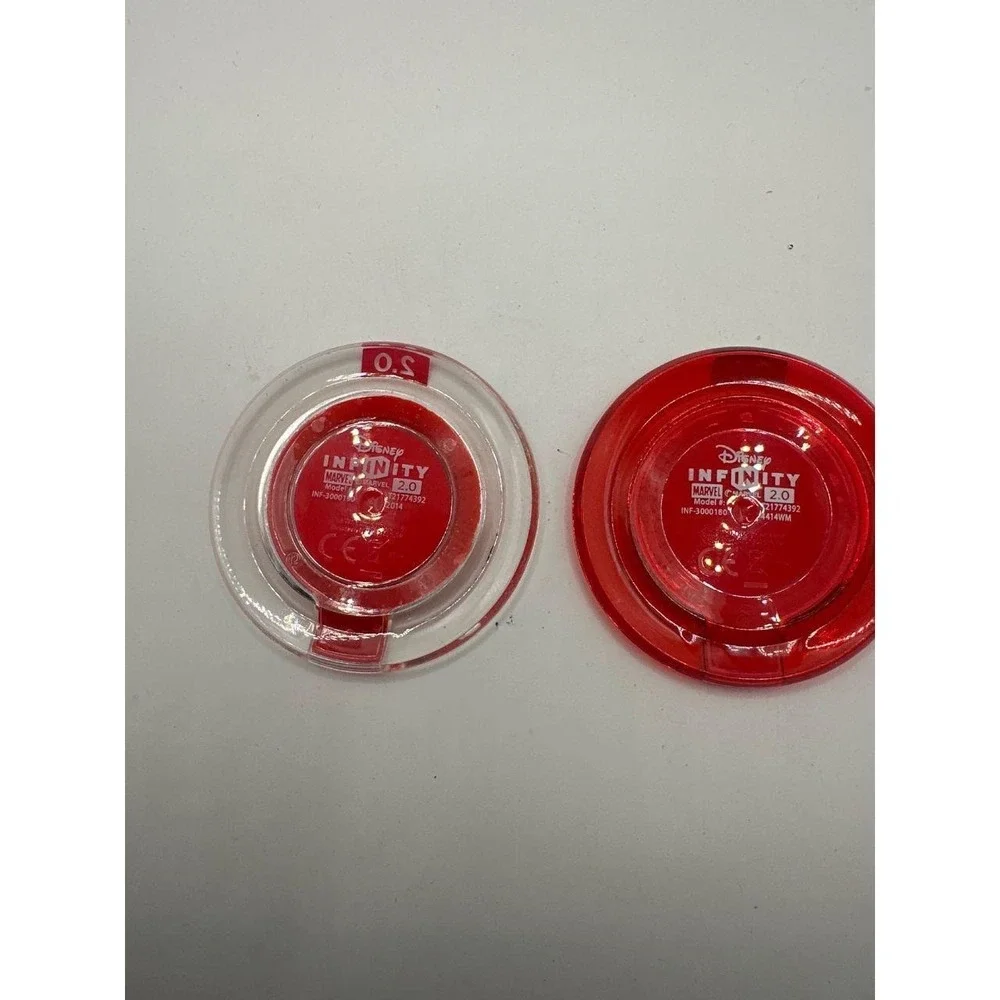 Disney Infinity Marvel 2.0 Power Discs Featuring Iron Fist & Winter Soldier Red